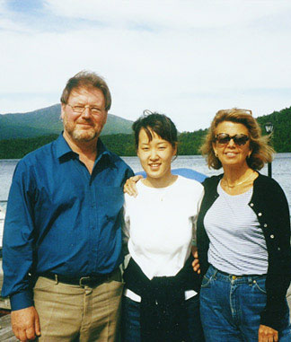 Sebastian Bell, Soo-Kyung Park, after a Lake Placid Masterclass—New York