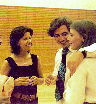 JB with Juilliard classmates Paul Fried and Renee Siebert