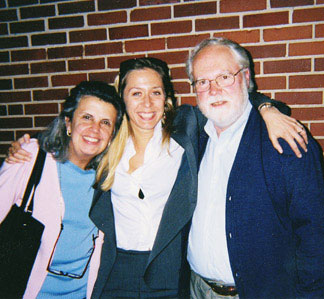 with Marina Piccinini and David Carroll, after a Carnegie Mellon University masterclass